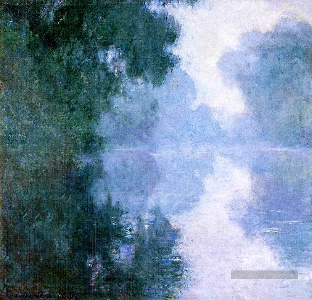 Le bras de Seine près de Giverny dans le brouillard II Claude Monet Peintures à l'huile